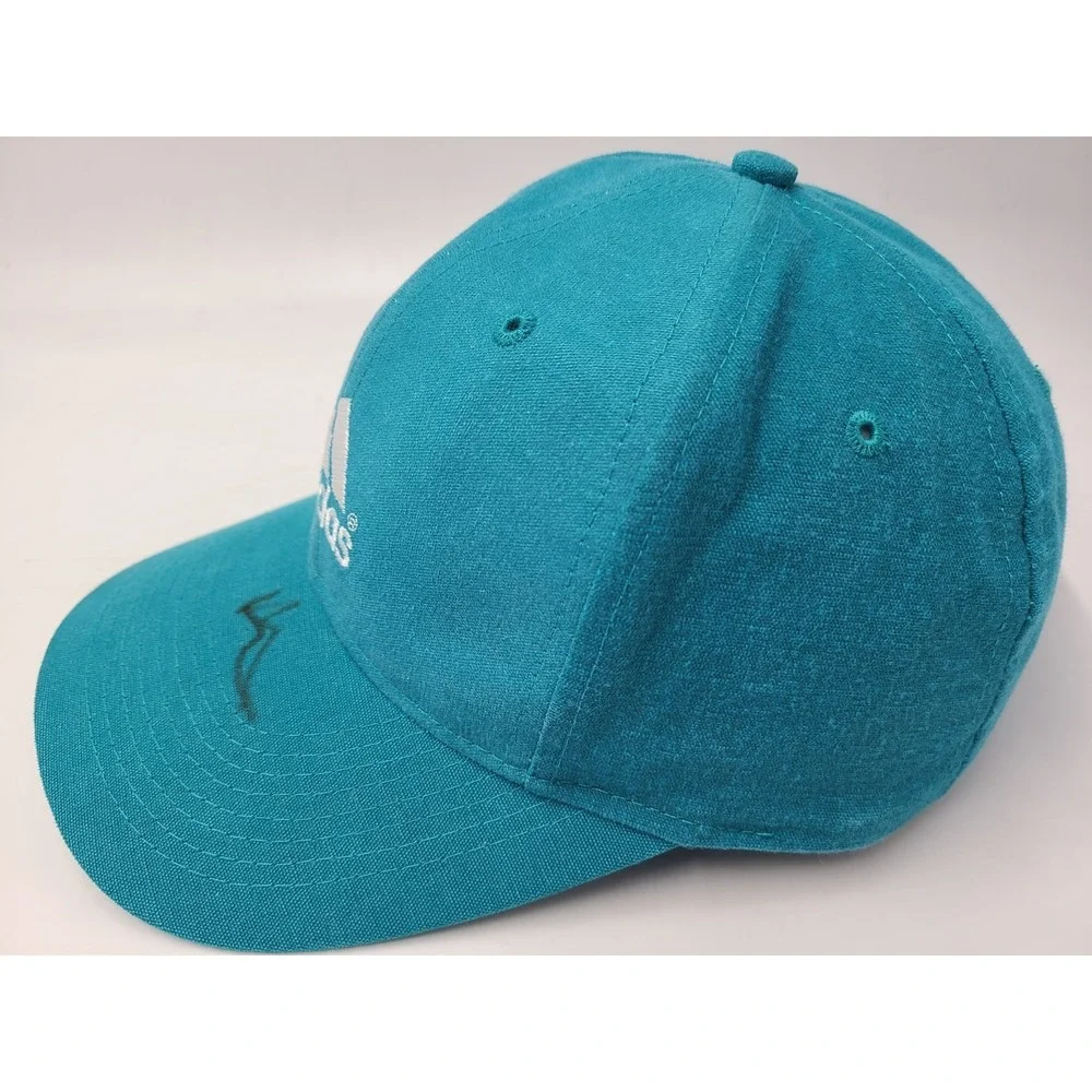 Vintage Adidas Snapback Hat Cap Cotton Casual Sports Logo Men‎ Women Blue White